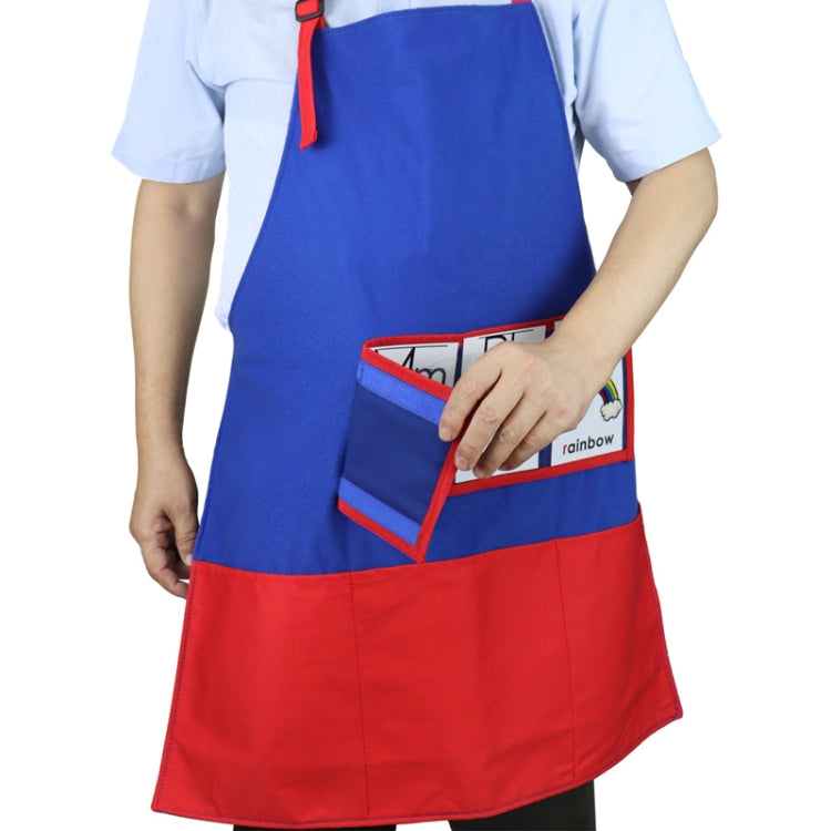 Grembiule didattico per libri illustrati in feltro, DIY Story Teaching Apron