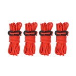 Asta di supporto da campeggio antivento riflettente CLS Outdoor Camp, 4 PCS / Set Yellow, 4 PCS / Set Red, 4 PCS / Set Black, 4 PCS / Set Army Green, 4 PCS / Set White Non-reflective