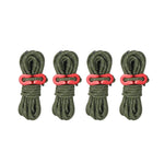 Asta di supporto da campeggio antivento riflettente CLS Outdoor Camp, 4 PCS / Set Yellow, 4 PCS / Set Red, 4 PCS / Set Black, 4 PCS / Set Army Green, 4 PCS / Set White Non-reflective