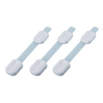 3 PCS Slide Adjust Blocco di sicurezza per bambini Blocco cassetto frigorifero, Drawer Lock