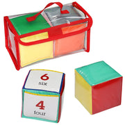 2 PCS / Set Insert Card Dice Giocattoli per l'apprendimento con tasca trasparente, 2 PCS / Set