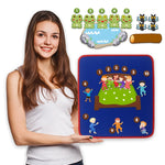 Lavagna in feltro per racconti e giochi educativi bambini