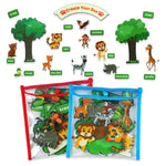 Foglio di feltro animali della foresta 25 pezzi