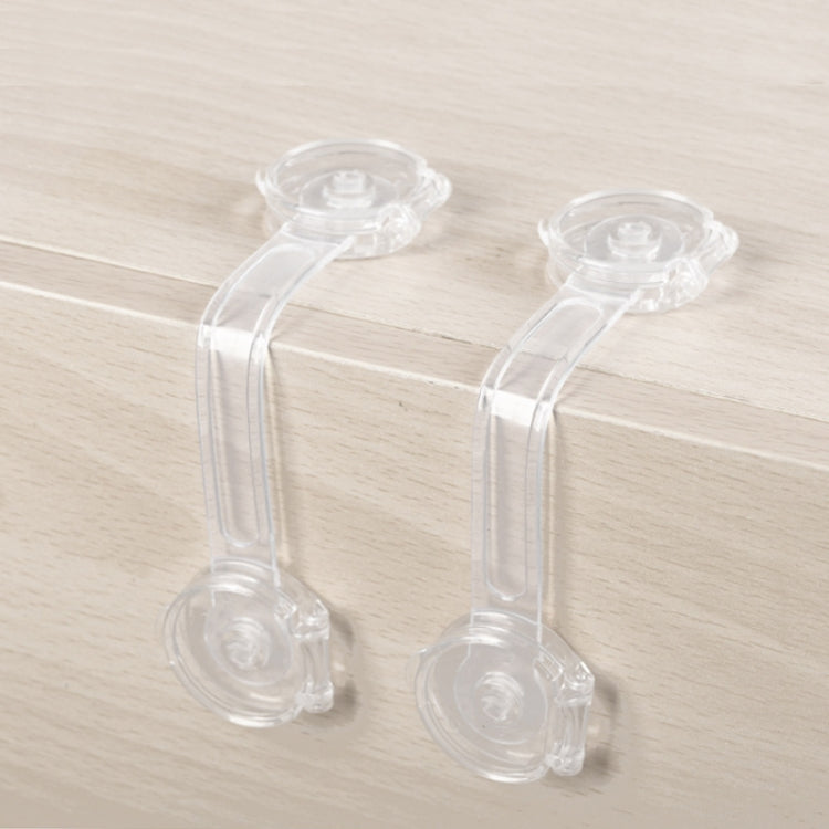 Blocco di sicurezza del frigorifero per porta dell'armadio antiapertura del cassetto dei bambini, 10 PCS/Pack, Pair Lock 10 PCS/Pack, 5 PCS/Pack, Pair Lock 5 PCS/Pack, 5 PCS Transparent +5 Pair Lock