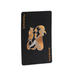 2 PCS Card Game Bronzing Carte da gioco impermeabili, 2 PCS Bronzing Waterproof Poker