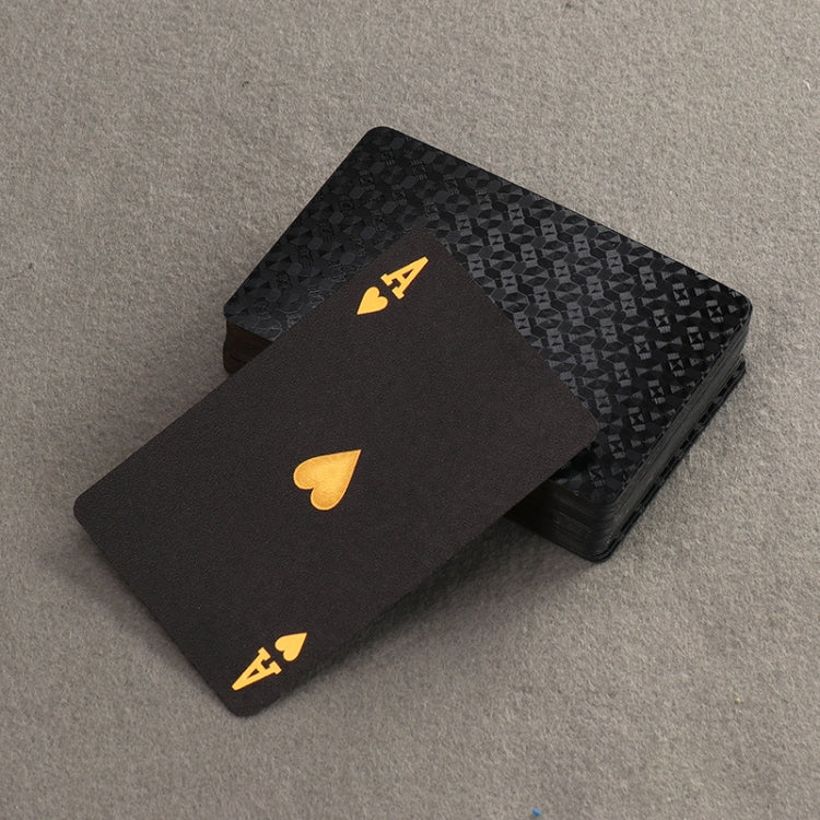 2 PCS Card Game Bronzing Carte da gioco impermeabili, 2 PCS Bronzing Waterproof Poker