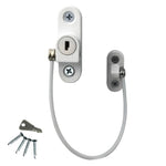 Limitatore di spinta per finestra con blocco di sicurezza anticaduta per bambini, colore:, White, Black, White (Thick), Black (Thick), White (Special Thick), Black (Special Thick), White (Enhanced), Black (Enhanced), White (High Standard)              ...