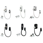 Limitatore di spinta per finestra con blocco di sicurezza anticaduta per bambini, colore:, White, Black, White (Thick), Black (Thick), White (Special Thick), Black (Special Thick), White (Enhanced), Black (Enhanced), White (High Standard)              ...
