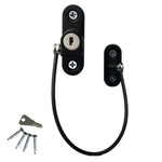 Limitatore di spinta per finestra con blocco di sicurezza anticaduta per bambini, colore:, White, Black, White (Thick), Black (Thick), White (Special Thick), Black (Special Thick), White (Enhanced), Black (Enhanced), White (High Standard)              ...