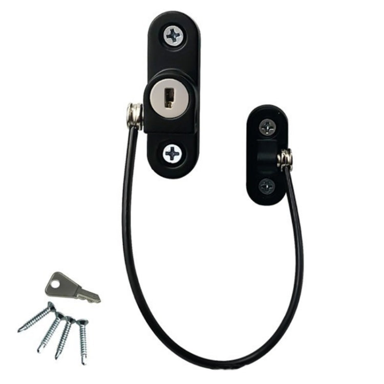 Limitatore di spinta per finestra con blocco di sicurezza anticaduta per bambini, colore:, White, Black, White (Thick), Black (Thick), White (Special Thick), Black (Special Thick), White (Enhanced), Black (Enhanced), White (High Standard)              ...