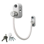 Limitatore di spinta per finestra con blocco di sicurezza anticaduta per bambini, colore:, White, Black, White (Thick), Black (Thick), White (Special Thick), Black (Special Thick), White (Enhanced), Black (Enhanced), White (High Standard)              ...