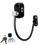 Limitatore di spinta per finestra con blocco di sicurezza anticaduta per bambini, colore:, White, Black, White (Thick), Black (Thick), White (Special Thick), Black (Special Thick), White (Enhanced), Black (Enhanced), White (High Standard)              ...