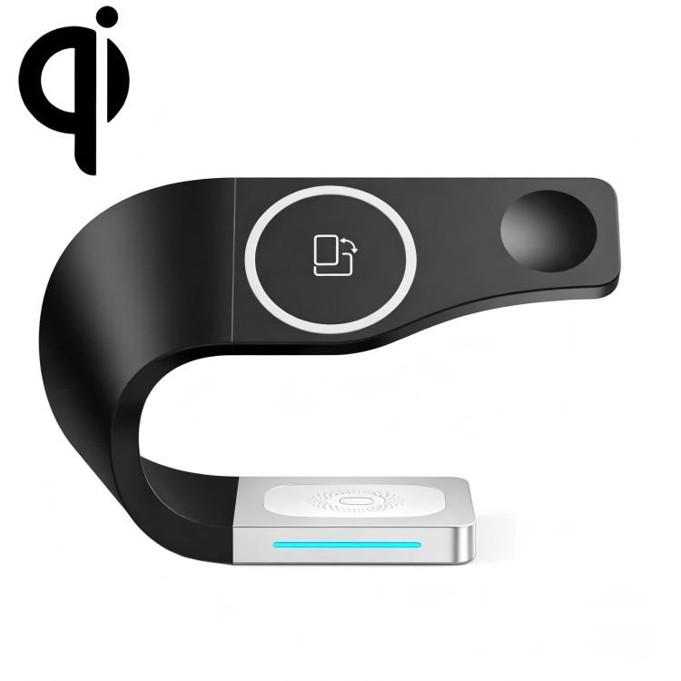 Caricabatterie wireless 4 in 1 per iPhone e iWatch
