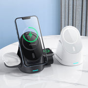 Rack di ricarica wireless 3 in 1 per iPhone e iWatch
