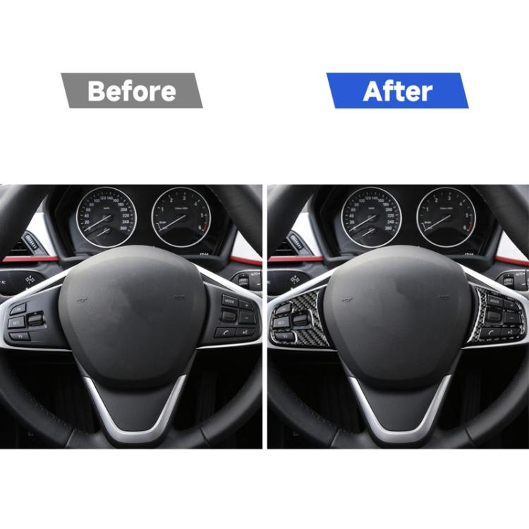 Adesivi per pulsanti del volante per BMW X1 F48/X2 F39 (2 pezzi/set)