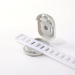 10 pezzi Blocco di sicurezza per porta del cassetto anti-apertura per bambini, Short White Gray, Short White Orange, Long White Gray
