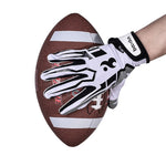 BOODUN C281071G Guanti da rugby da baseball Fitness Sport Guanti da escursionismo all'aperto antiscivolo, C281071G White S, C281071G White M, C281071G White L, C281071G Red S, C281071G Red M, C281071G Red L