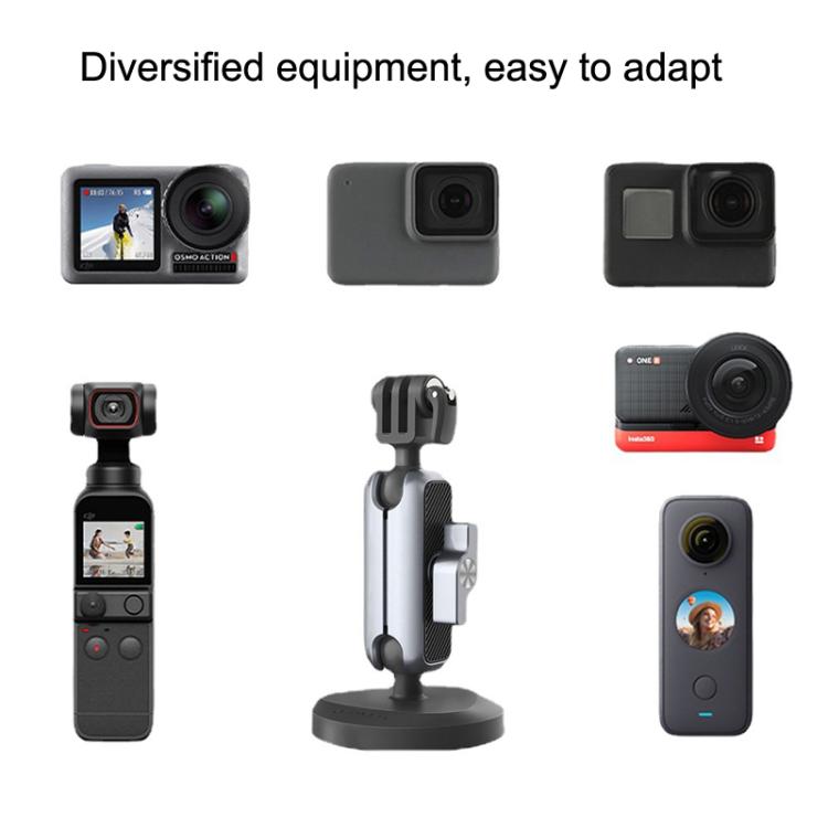 PGYTECH P-GM-155 Supporto per action camera per Action2 / GoPro / Insta360, Magnetic, Paste