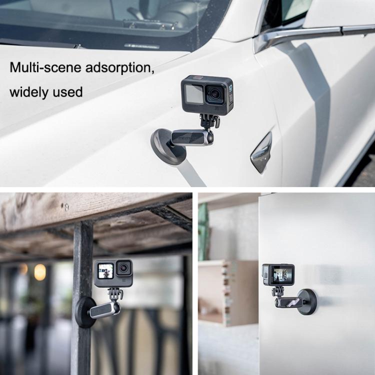 PGYTECH P-GM-155 Supporto per action camera per Action2 / GoPro / Insta360, Magnetic, Paste