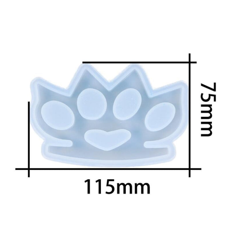 2 pezzi D650 Stampo in silicone fai-da-te per la difesa del dito della tigre, 2 PCS D650 01, 2 PCS D650 02