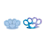 2 pezzi D650 Stampo in silicone fai-da-te per la difesa del dito della tigre, 2 PCS D650 01, 2 PCS D650 02