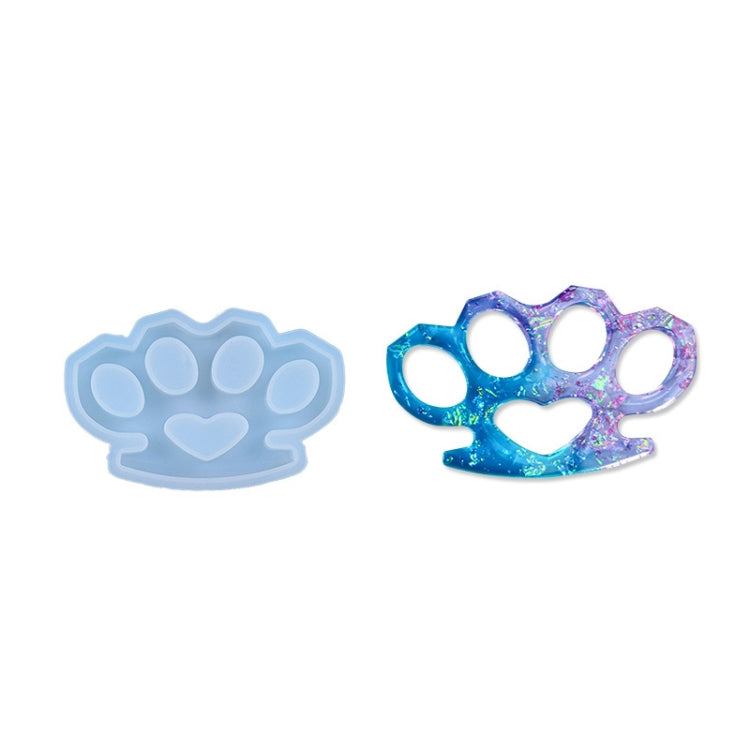 2 pezzi D650 Stampo in silicone fai-da-te per la difesa del dito della tigre, 2 PCS D650 01, 2 PCS D650 02
