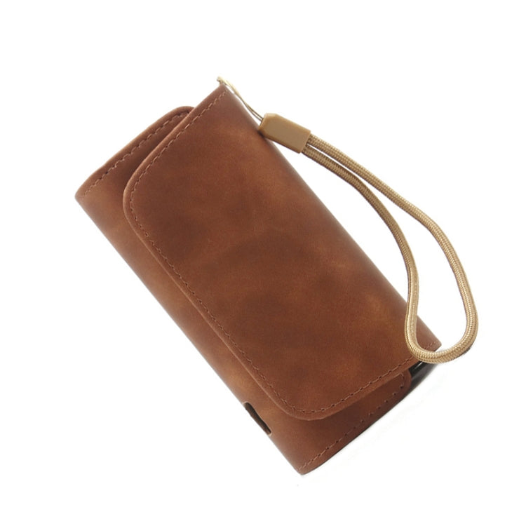 Custodia protettiva antiurto in pelle per sigaretta elettronica per IQO 3.0, Black, Blue, Brown, Coffee, Red, Grey, Green, Purple