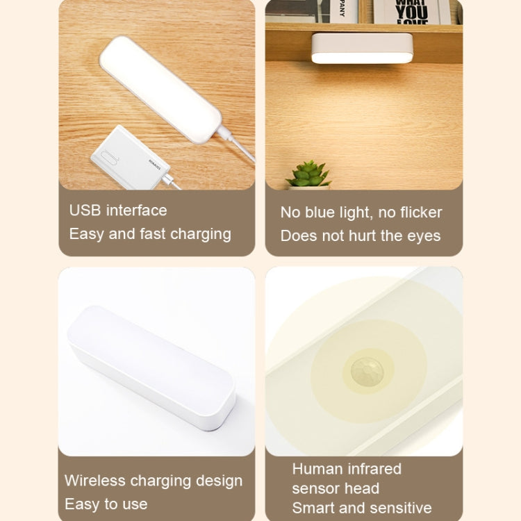 Lampada sensore wireless D6 con batteria 2500/3000 mAh