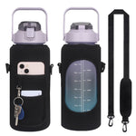 Custodia per bottiglia d'acqua da 2 litri con cinturino, Pink Glue Buckle, Green Glue Buckle, Pink Metal Buckle, Blue Glue Buckle, Green Metal Buckle, Blue Metal Buckle, Black Metal Buckle, Black