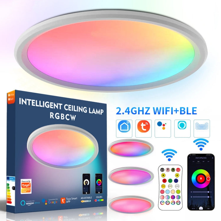 Plafoniera a LED con telecomando WiFi Bluetooth 2.4G, tensione:, EU Standard 220V-240V, US Standard 110V-130V