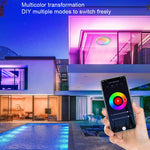 Plafoniera a LED con telecomando WiFi Bluetooth 2.4G, tensione:, EU Standard 220V-240V, US Standard 110V-130V