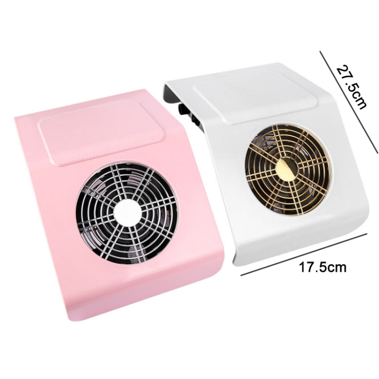 Collettore di polvere per aspirapolvere per nail art da 40 W, US Plug (White), EU Plug (White), US Plug (Pink), EU Plug (Pink)