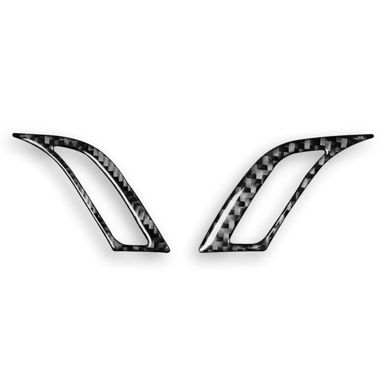 Per BMW X1 F48/X2 F39, set da 2 pezzi, adesivo per manopola di ventilazione del climatizzatore del cruscotto (guida a sinistra)., Left-Hand Drive