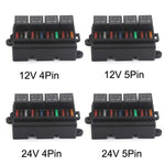 Cassetta di assicurazione elettromagnetica modificata con radiografia per auto a relè, TF008-10 12V 4Pin, TF008-10 12V 5Pin, TF008-10 24V 4Pin, TF008-10 24V 5Pin
