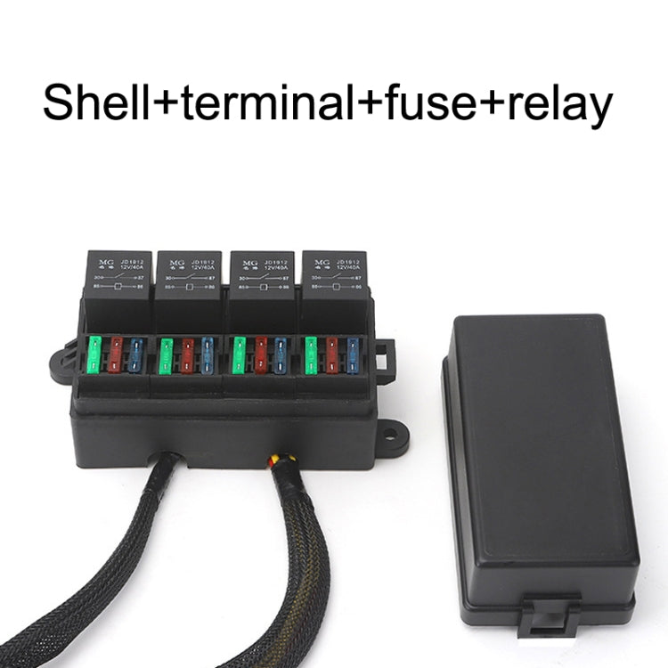Cassetta di assicurazione elettromagnetica modificata con radiografia per auto a relè, TF008-10 12V 4Pin, TF008-10 12V 5Pin, TF008-10 24V 4Pin, TF008-10 24V 5Pin