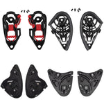 1 paio di accessori per casco da moto, K3 / K4 Lens Base, K1 / K3SV / K5 Lens Base, X14 / Z7 Base, Z8 Base