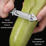 Coltello multifunzionale per sbucciare la frutta in acciaio inossidabile, 3 in 1, 5 in 1