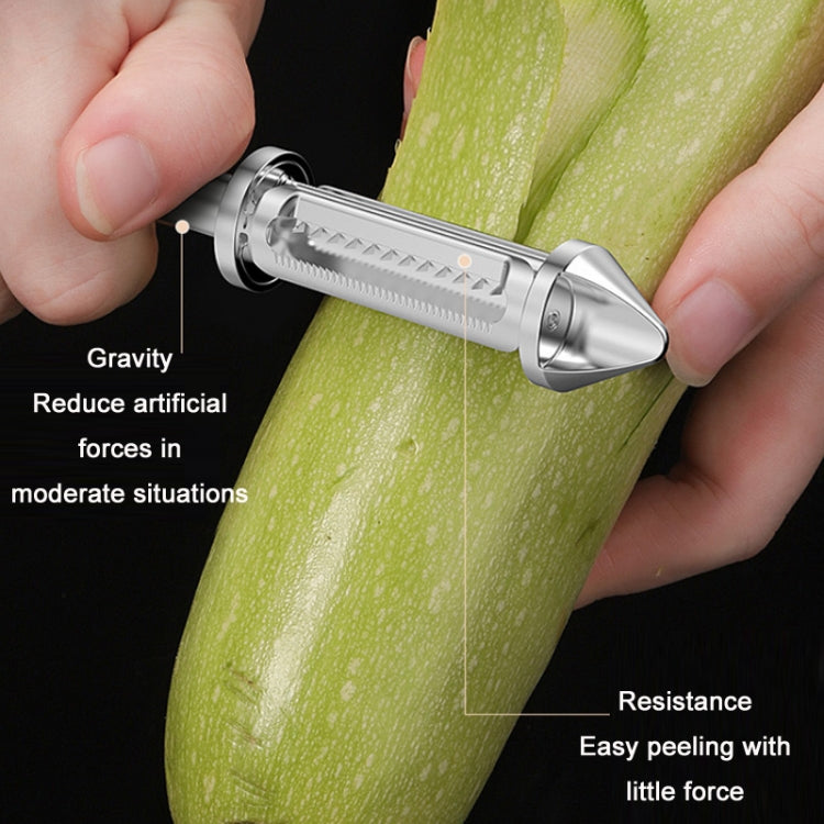Coltello multifunzionale per sbucciare la frutta in acciaio inossidabile, 3 in 1, 5 in 1