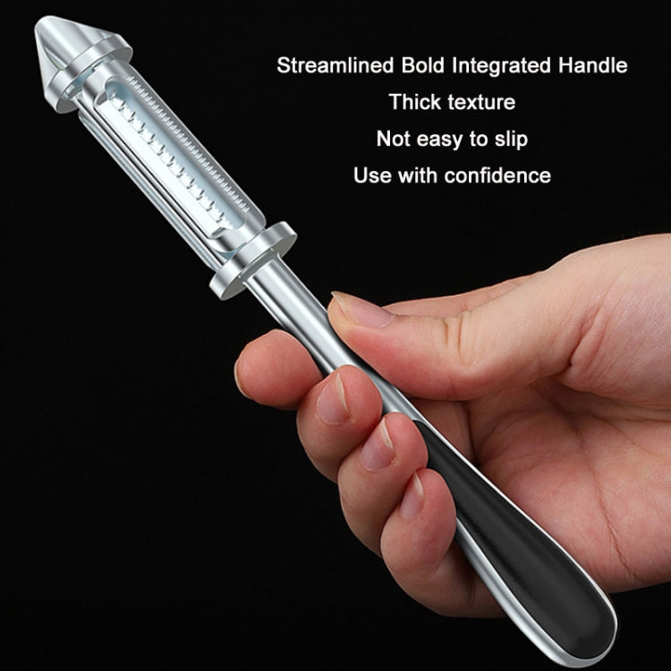 Coltello multifunzionale per sbucciare la frutta in acciaio inossidabile, 3 in 1, 5 in 1