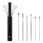 Set di paletta per l'orecchio di stoccaggio del cilindro push-pull da 2 confezioni, 6 PCS/Set Black, 6 PCS/Set Orange, 6 PCS/Set Yellow, 6 PCS/Set Blue, 6 PCS/Set Green, 7 PCS/Set Black, 7 PCS/Set Orange, 7 PCS/Set Yellow, 7 PCS/Set Blue, 7 PCS/Set Green