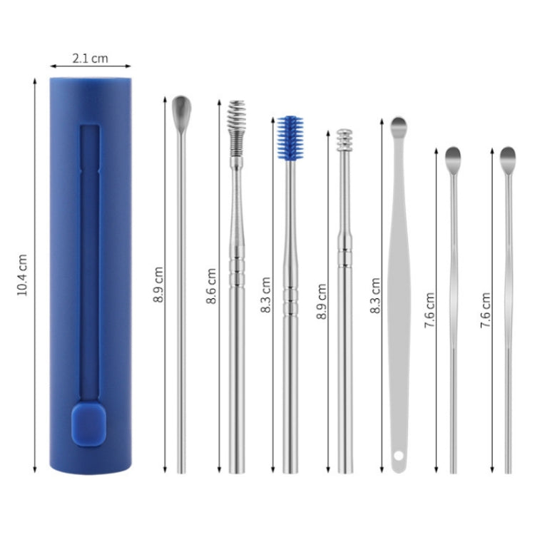 Set di paletta per l'orecchio di stoccaggio del cilindro push-pull da 2 confezioni, 6 PCS/Set Black, 6 PCS/Set Orange, 6 PCS/Set Yellow, 6 PCS/Set Blue, 6 PCS/Set Green, 7 PCS/Set Black, 7 PCS/Set Orange, 7 PCS/Set Yellow, 7 PCS/Set Blue, 7 PCS/Set Green