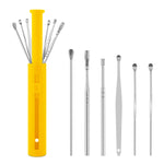 Set di paletta per l'orecchio di stoccaggio del cilindro push-pull da 2 confezioni, 6 PCS/Set Black, 6 PCS/Set Orange, 6 PCS/Set Yellow, 6 PCS/Set Blue, 6 PCS/Set Green, 7 PCS/Set Black, 7 PCS/Set Orange, 7 PCS/Set Yellow, 7 PCS/Set Blue, 7 PCS/Set Green