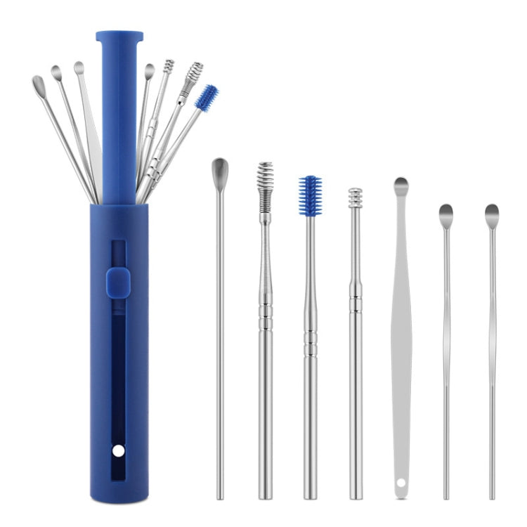 Set di paletta per l'orecchio di stoccaggio del cilindro push-pull da 2 confezioni, 6 PCS/Set Black, 6 PCS/Set Orange, 6 PCS/Set Yellow, 6 PCS/Set Blue, 6 PCS/Set Green, 7 PCS/Set Black, 7 PCS/Set Orange, 7 PCS/Set Yellow, 7 PCS/Set Blue, 7 PCS/Set Green