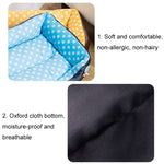 Cuscino quadrato per canile taglie S, M, L
