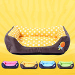 Cuscino quadrato per canile taglie S, M, L