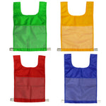 Gilet sportivo Numero di gioco Gilet didattico alfabeto, Yellow, Red, Light Green, Blue