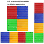 Forniture didattiche per appendere il magnete della lavagna, Blue, Red, Yellow, Green