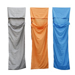 Sacco a pelo da esterno ultraleggero Pongee Sacchi a pelo singoli portatili, 210x70cm Gray, 210x70cm Blue, 210x70cm Orange