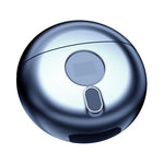TJ01 Flying Saucer Razor Mini rasoio ricaricabile USB, Dark Gray, Champagne Golden