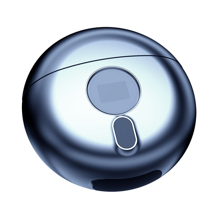 TJ01 Flying Saucer Razor Mini rasoio ricaricabile USB, Dark Gray, Champagne Golden